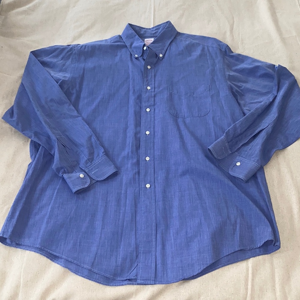 Brooks Brothers Blue Button Down Shirt